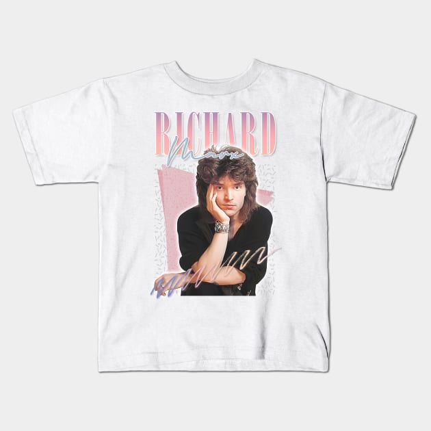 Richard Marx  80s Retro / Pop Music Fan Design Kids T-Shirt by DankFutura